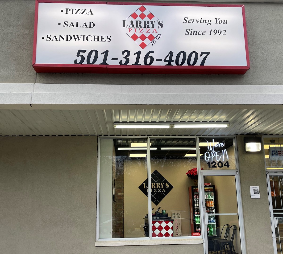 Larry's Pizza Salem Arkansas